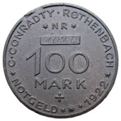 100 Mark - Röthenbach C. Conradty