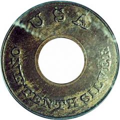 1 Cent `1850` Pattern