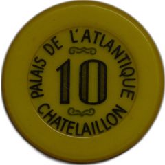 jeton palais de l`atlantique Chateillon 17