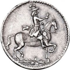 1 Ducat - Christian V Silver pattern strike
