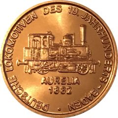 150 years of German Railroads Aurelia 1882