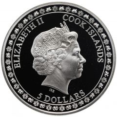 5 Dollars - Elizabeth II Happy New Year
