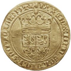 Gold Ecu - Mary of Brabant Oyen