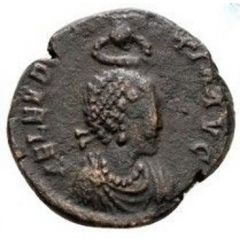 Follis - Eudoxia SALVS REIPVBLICAE, Antioch