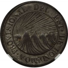 2 Reales State of Honduras - Provisional