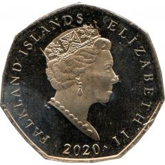 50 Pence - Elizabeth II Magellanic Penguin