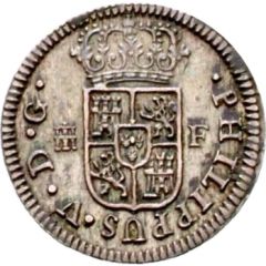 1/2 Real - Felipe V 1st type