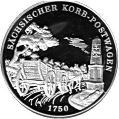 Token - Deutsche Post Korb-Postwagen