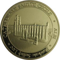 Jeton touristique - Fonderie Saint Luc - Albi - Cathédrale Sainte Cécile