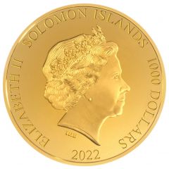 1000 Dollars - Elizabeth II Greek Helmet