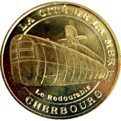 Monnaie de Paris Tourist Token - Cherbourg La Cité de la Mer - Le Redoutable