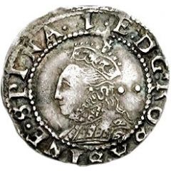 1/2 Groat - Elizabeth I 7th issue