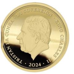 1/8 Sovereign - Charles III King Charles 76th Birthday