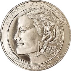 Token - Great Olympic Moments Mildred Didrikson