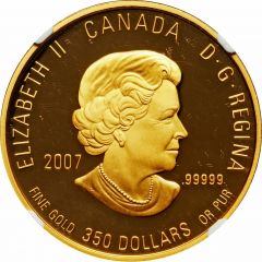 350 Dollars - Elizabeth II Purple violet