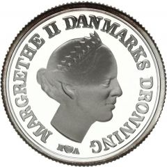10 Kroner - Margrethe II Crown Prince`s Birthday