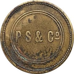 1 Shilling - P. S. and Co. Birmingham