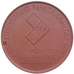 Medal - Industrial Association for Vehicle Construction of the GDR