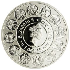 1 Dollar - Elizabeth II Aries
