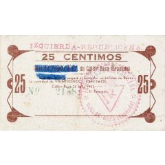 25 Céntimos Cúllar-Baza