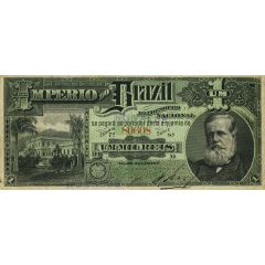 1 Mil Réis Thesouro Nacional, 7th print