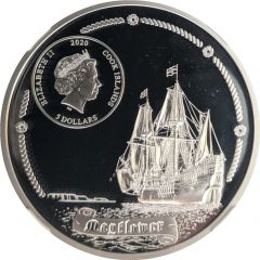 5 Dollars - Elizabeth II Mayflower