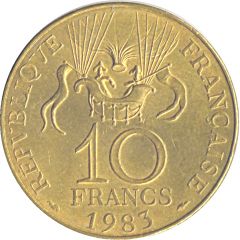 10 Francs Space Conquest