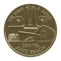 Jeton Touristique - Monnaie de Paris - Courseulles-sur-Mer - Centre Juno Beach - De Vimy à Juno