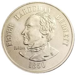 Token - Peter Hardeman Burnett California