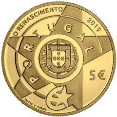 5 Euros The Renaissence, Gold