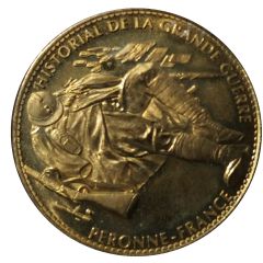 Token - Arthus Bertrand - Tresors de France Péronne - Historial de la Grande Guerre