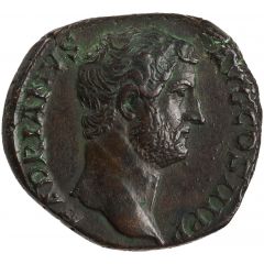 Dupondius or As - Hadrian FELICITAS AVG S C, Felicitas