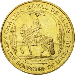 Monnaie de Paris Tourist Token - Monnaie de Paris Tourist Token - Château royal de Blois Statue équestre de Louis XII