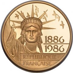 100 Francs Statue of Liberty