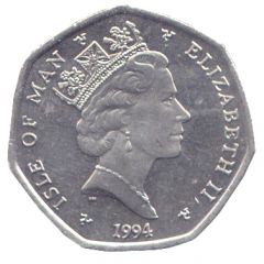 50 Pence - Elizabeth II Legislative Building Centenary