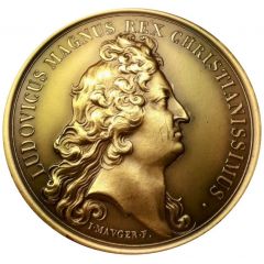 Louis XIV Soumission des 10 villes Impériales d`Alsace