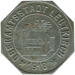 10 Pfennig - Leutkirch