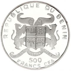 500 Francs CFA Ferdinand Graf von Zeppelin