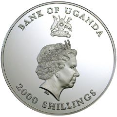 2000 Shillings Queen with children