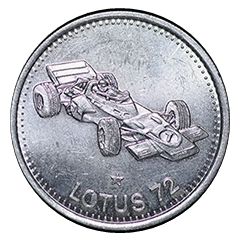Token - Shell`s Hot Wheels Coin Game Lotus 72