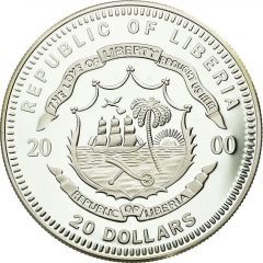 20 Dollars XXVII Olympic Games - Steeplechase