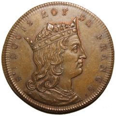 Règne de Louis IX Saint Louis - Série métallique des rois de France