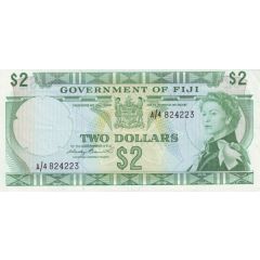 2 Dollars - Elizabeth II Government of Fiji