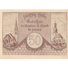 50 Heller St. Oswald bei Freistadt