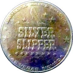 1 Dollar Gaming Token - Silver Slipper Las Vegas