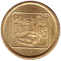 Car Wash Token - Pflege Paradies 22 mm, Berlin