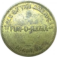 Token - Fun-O-Rama Miami, Florida