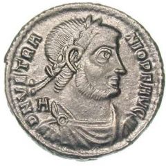 Nummus - Vetranio CONCORDIA MILITVM, Siscia