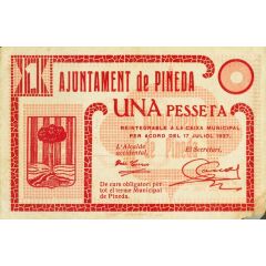 1 Peseta Pineda