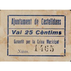 25 Céntimos Castelldans